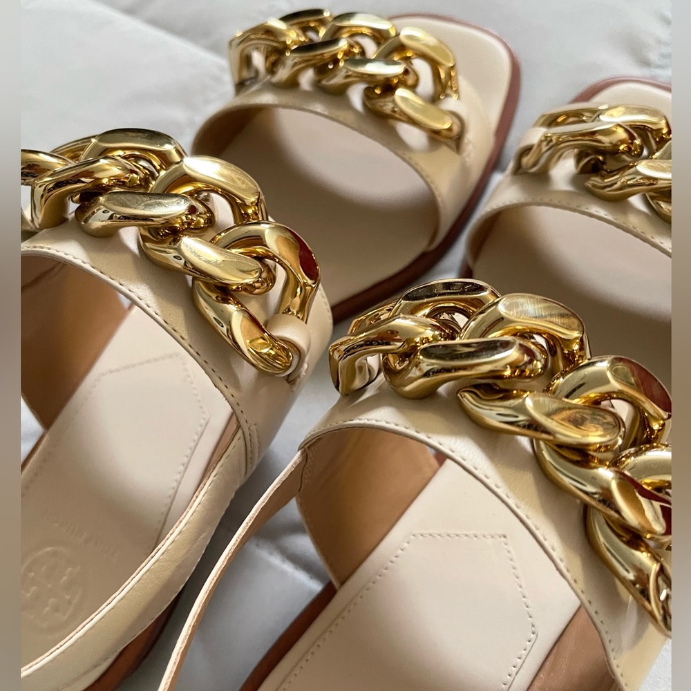 Tory Burch Adrien Sandals in Dulce de Leche - Picture 10 of 15